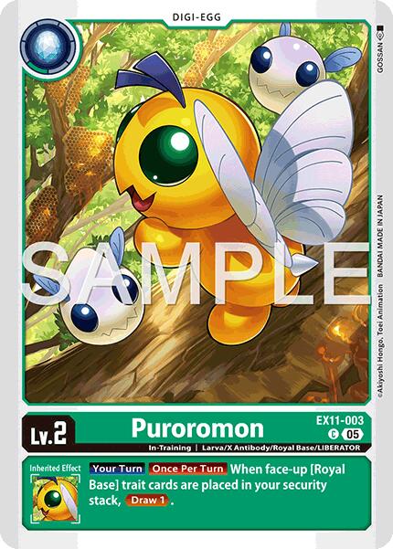Puroromon [EX11-003] [Dawn of Liberator] | Anubis Games and Hobby