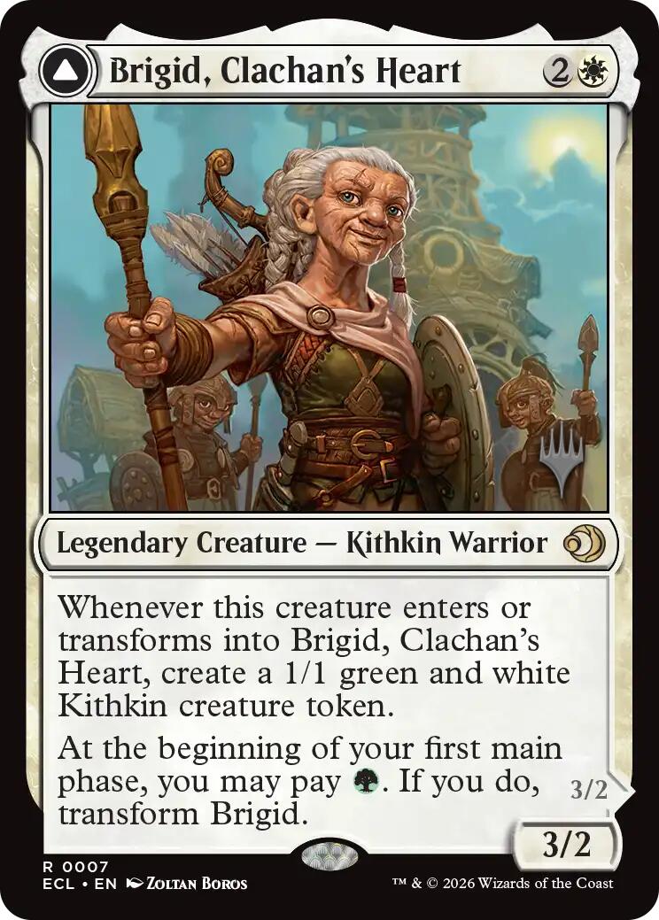 Brigid, Clachan's Heart [Lorwyn Eclipsed Promos] | Anubis Games and Hobby