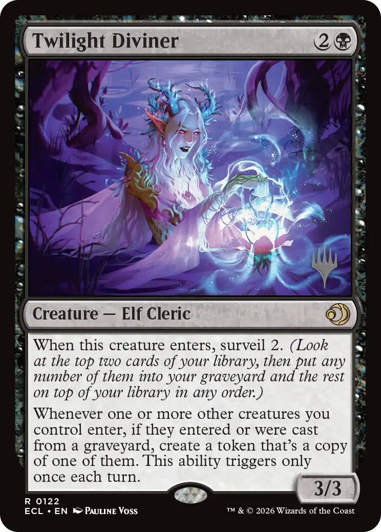Twilight Diviner [Lorwyn Eclipsed Promos] | Anubis Games and Hobby