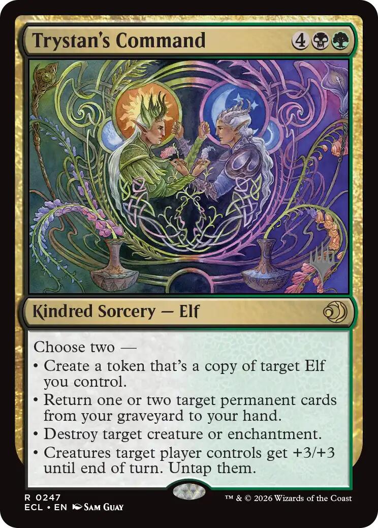 Trystan's Command [Lorwyn Eclipsed Promos] | Anubis Games and Hobby