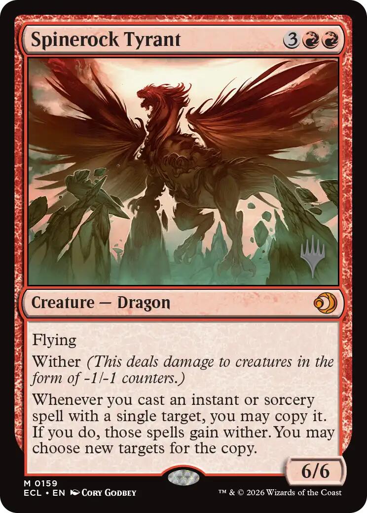 Spinerock Tyrant [Lorwyn Eclipsed Promos] | Anubis Games and Hobby