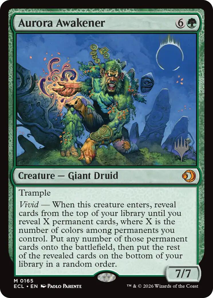 Aurora Awakener [Lorwyn Eclipsed Promos] | Anubis Games and Hobby