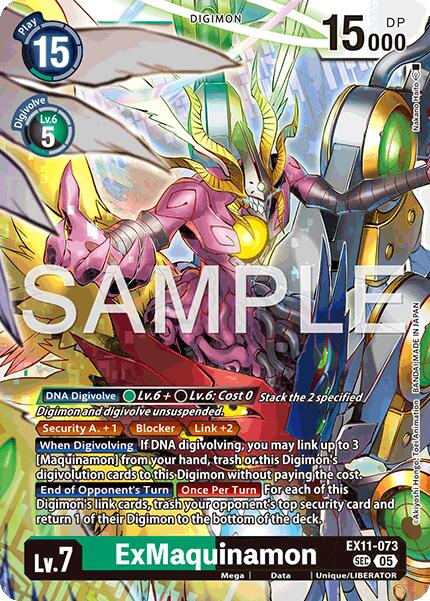 ExMaquinamon [EX11-073] [Dawn of Liberator] | Anubis Games and Hobby