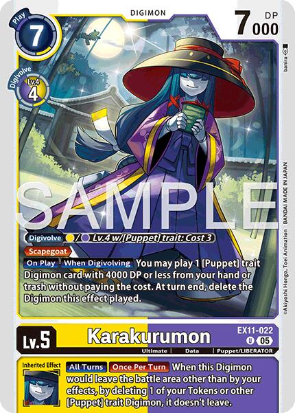 Karakurumon [EX11-022] [Dawn of Liberator] | Anubis Games and Hobby