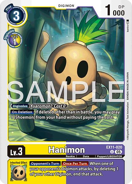 Hanimon [EX11-020] [Dawn of Liberator] | Anubis Games and Hobby