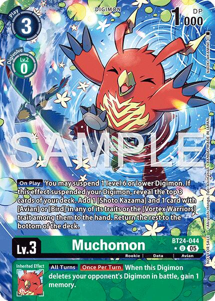 Muchomon [BT24-044] (Box Topper) [Time Stranger] | Anubis Games and Hobby