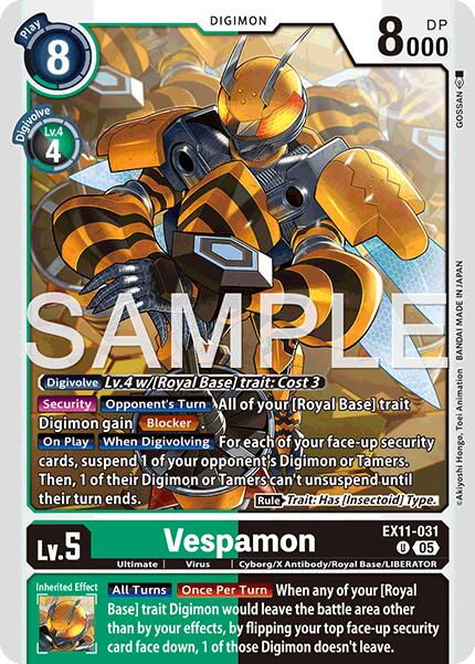 Vespamon [EX11-031] [Dawn of Liberator] | Anubis Games and Hobby