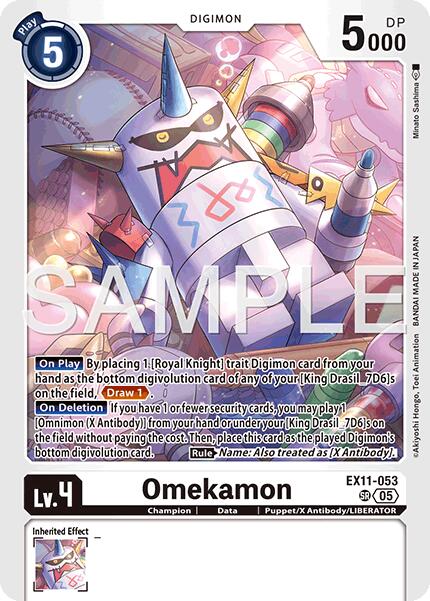 Omekamon [EX11-053] [Dawn of Liberator] | Anubis Games and Hobby