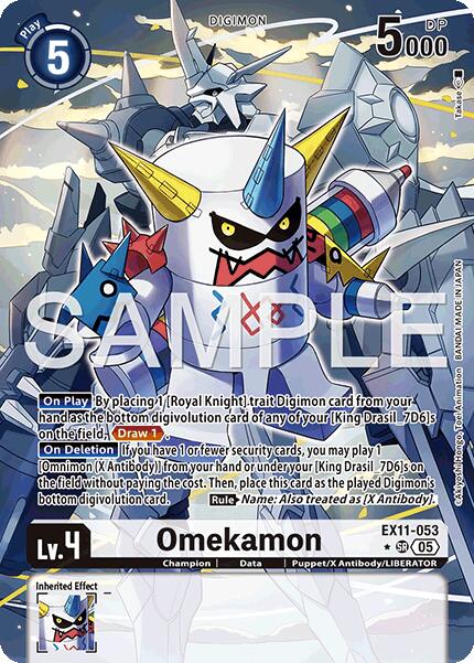 Omekamon [EX11-053] (Alternate Art) [Dawn of Liberator] | Anubis Games and Hobby