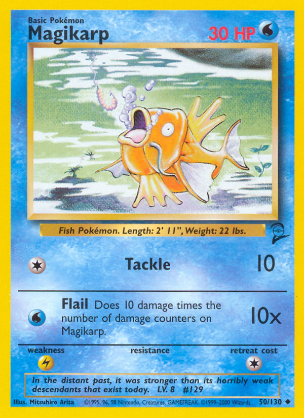Magikarp (50/130) [Base Set 2] | Anubis Games and Hobby