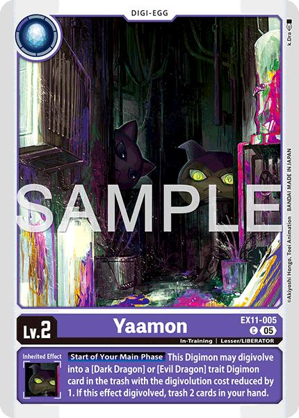 Yaamon [EX11-005] [Dawn of Liberator] | Anubis Games and Hobby