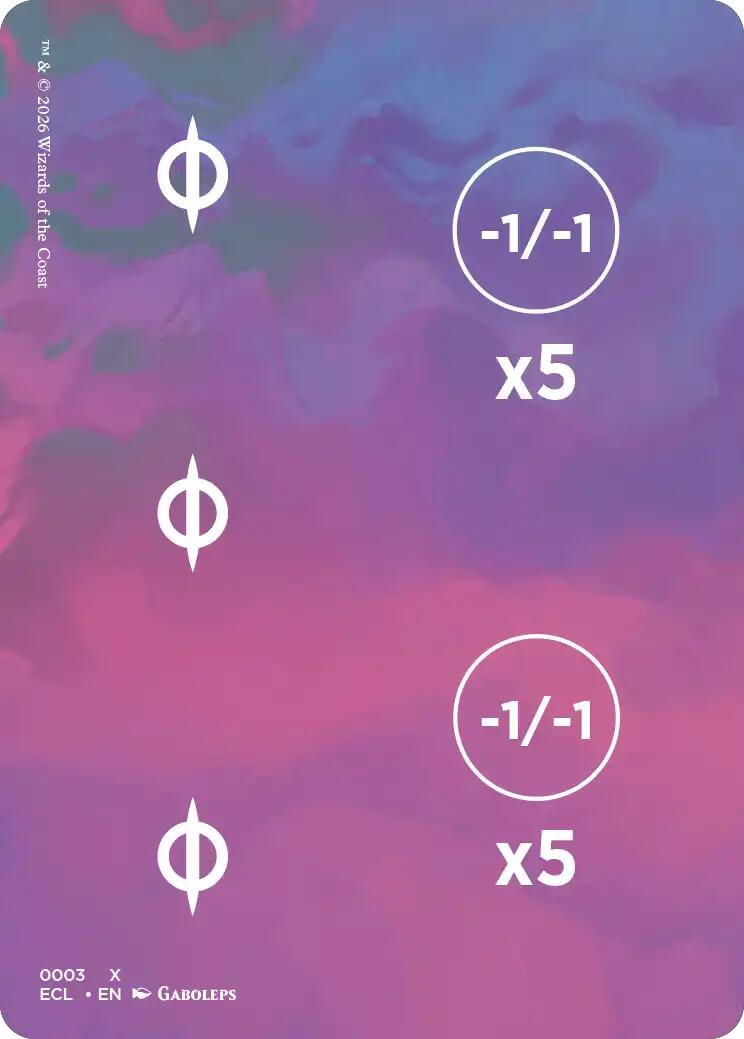 Punch Card Token [Lorwyn Eclipsed Tokens] | Anubis Games and Hobby