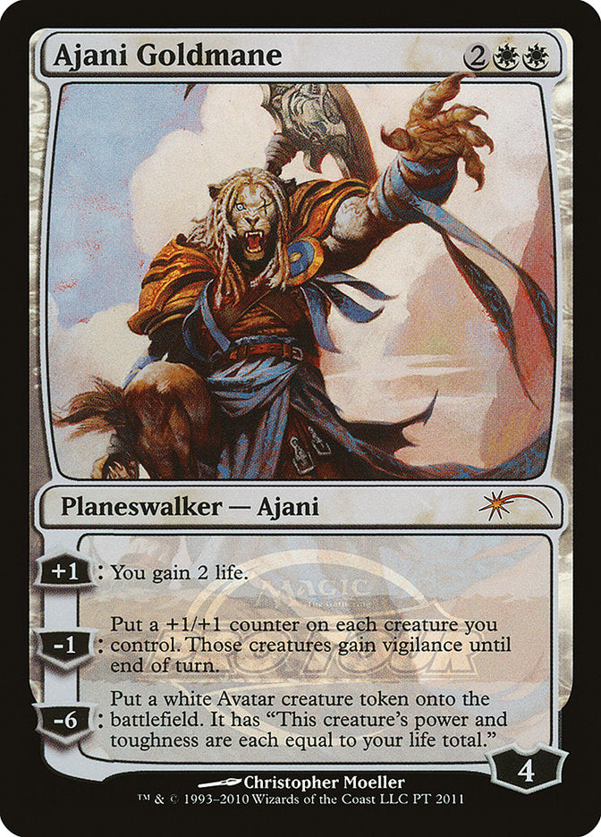 Ajani Goldmane (Pro Tour) [Pro Tour Promos] | Anubis Games and Hobby