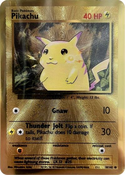 Pikachu (58/102) (Celebrations Metal Card) [Celebrations: 25th Anniversary] | Anubis Games and Hobby
