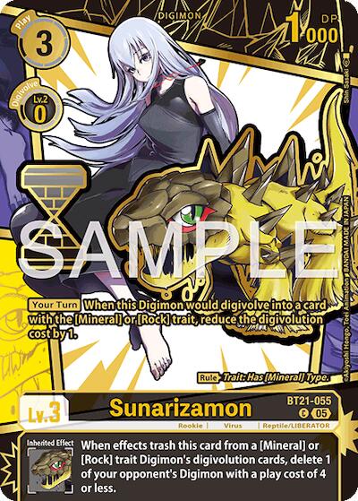 Sunarizamon [EX11-038] (Rare Pull) [Dawn of Liberator] | Anubis Games and Hobby
