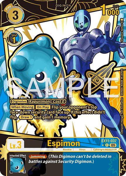 Espimon [EX11-037] (SP) [Dawn of Liberator] | Anubis Games and Hobby
