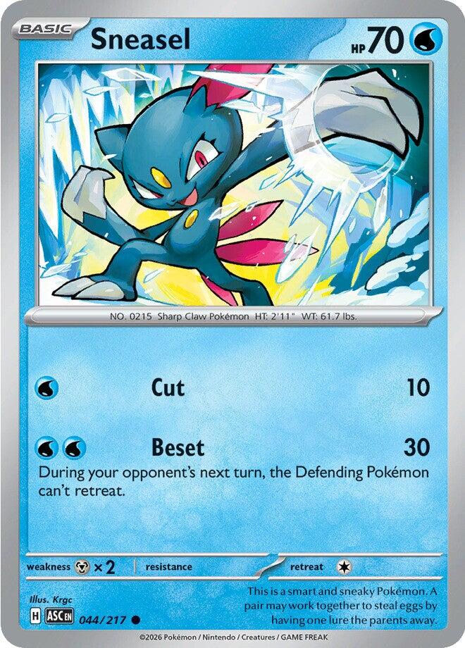 Sneasel (044/217) [Mega Evolution: Ascended Heroes] | Anubis Games and Hobby