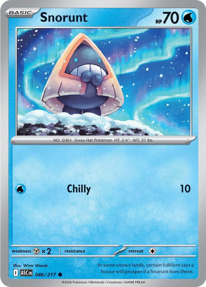 Snorunt (046/217) [Mega Evolution: Ascended Heroes] | Anubis Games and Hobby