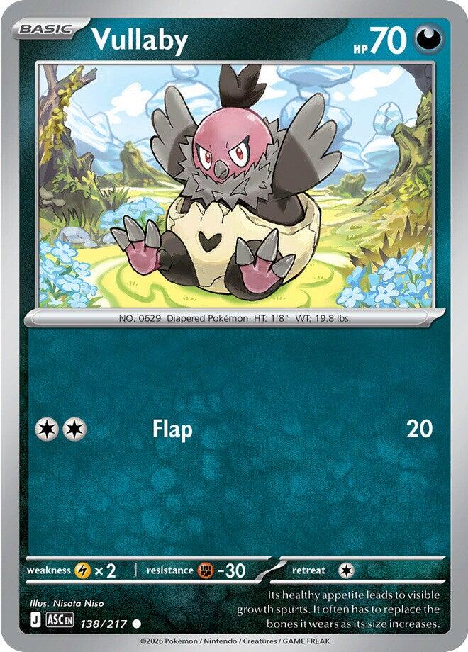 Vullaby (138/217) [Mega Evolution: Ascended Heroes] | Anubis Games and Hobby