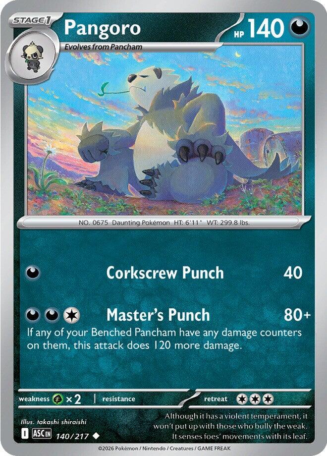 Pangoro (140/217) [Mega Evolution: Ascended Heroes] | Anubis Games and Hobby