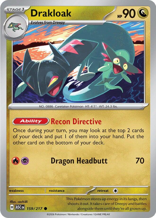Drakloak (159/217) [Mega Evolution: Ascended Heroes] | Anubis Games and Hobby