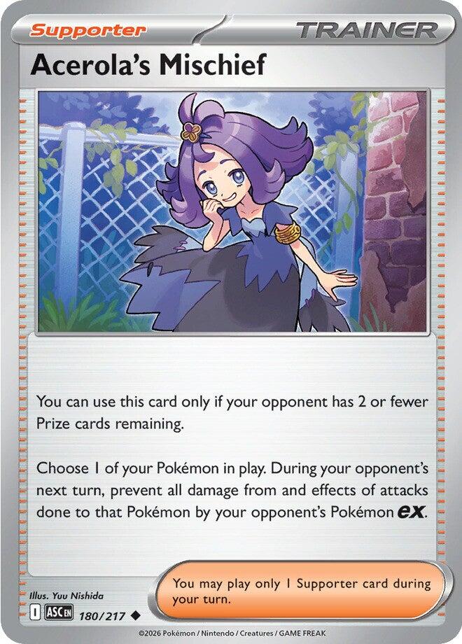 Acerola's Mischief (180/217) [Mega Evolution: Ascended Heroes] | Anubis Games and Hobby