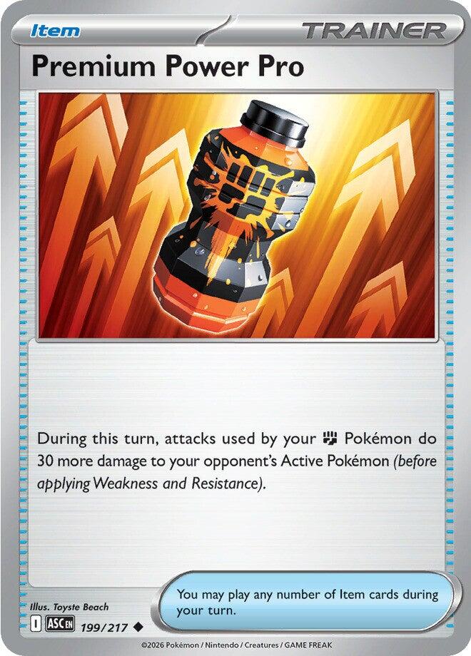 Premium Power Pro (199/217) [Mega Evolution: Ascended Heroes] | Anubis Games and Hobby