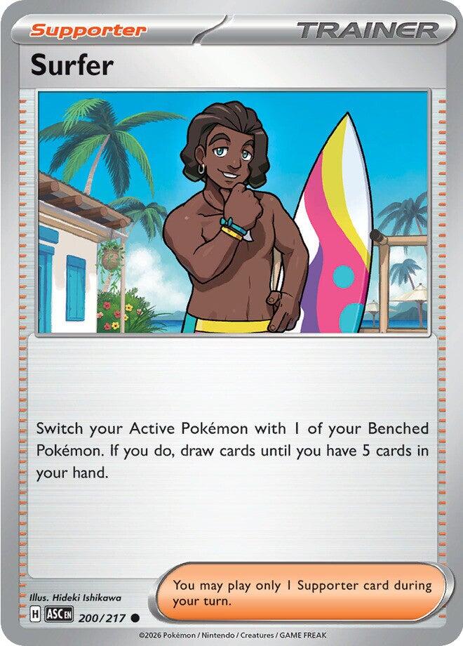 Surfer (200/217) [Mega Evolution: Ascended Heroes] | Anubis Games and Hobby