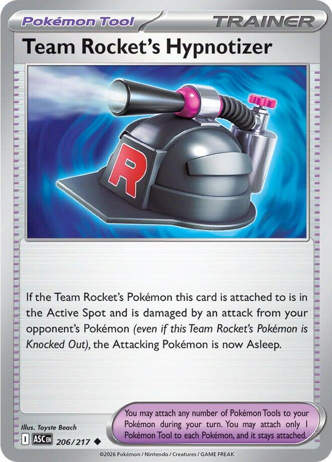 Team Rocket's Hypnotizer (206/217) [Mega Evolution: Ascended Heroes] | Anubis Games and Hobby