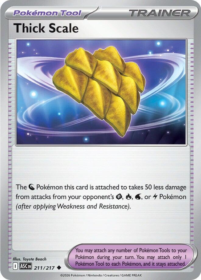 Thick Scale (211/217) [Mega Evolution: Ascended Heroes] | Anubis Games and Hobby