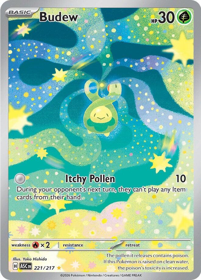 Budew (221/217) [Mega Evolution: Ascended Heroes] | Anubis Games and Hobby