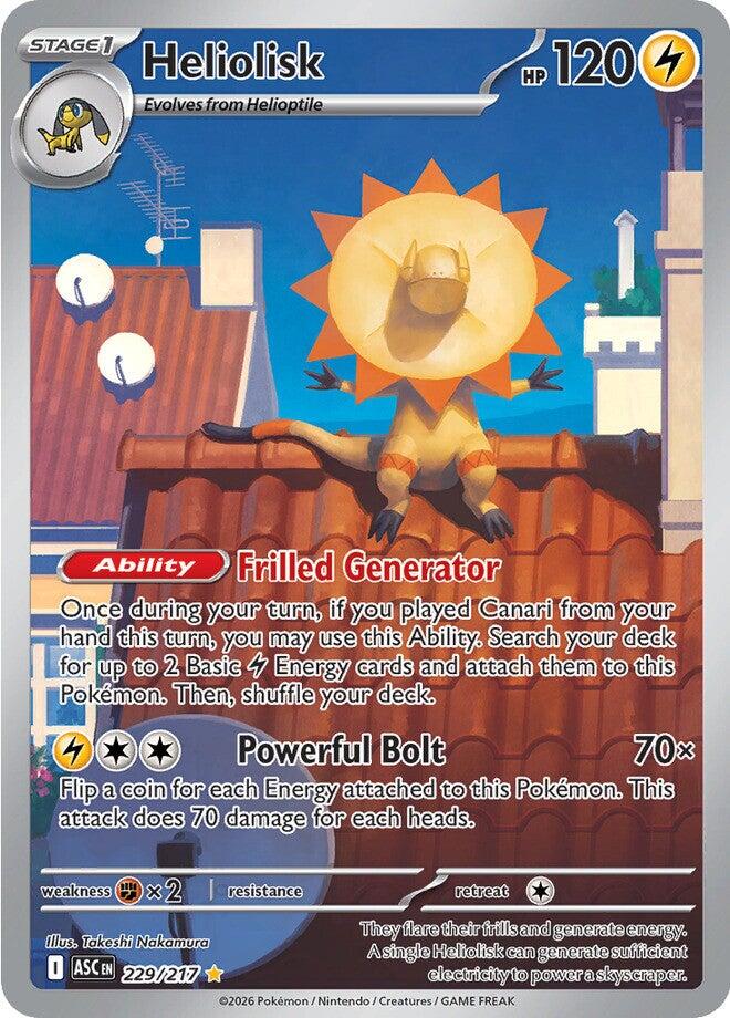 Heliolisk (229/217) [Mega Evolution: Ascended Heroes] | Anubis Games and Hobby
