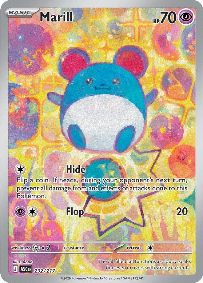 Marill (232/217) [Mega Evolution: Ascended Heroes] | Anubis Games and Hobby