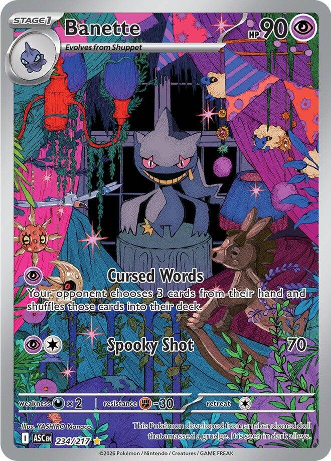 Banette (234/217) [Mega Evolution: Ascended Heroes] | Anubis Games and Hobby