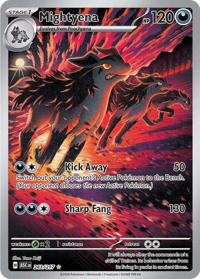 Mightyena (243/217) [Mega Evolution: Ascended Heroes] | Anubis Games and Hobby
