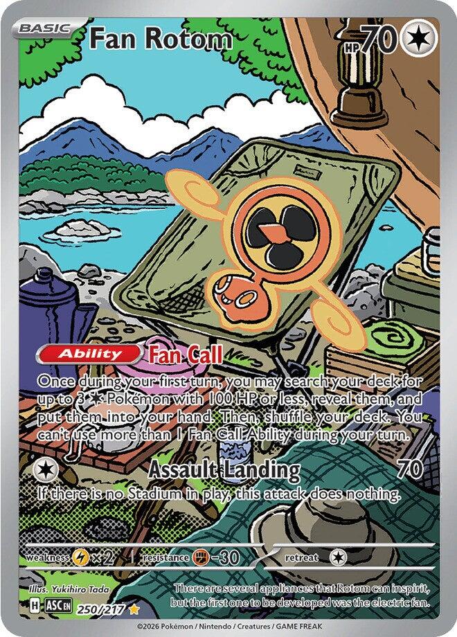 Fan Rotom (250/217) [Mega Evolution: Ascended Heroes] | Anubis Games and Hobby