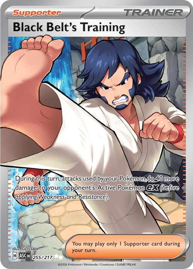 Black Belt's Training (255/217) [Mega Evolution: Ascended Heroes] | Anubis Games and Hobby
