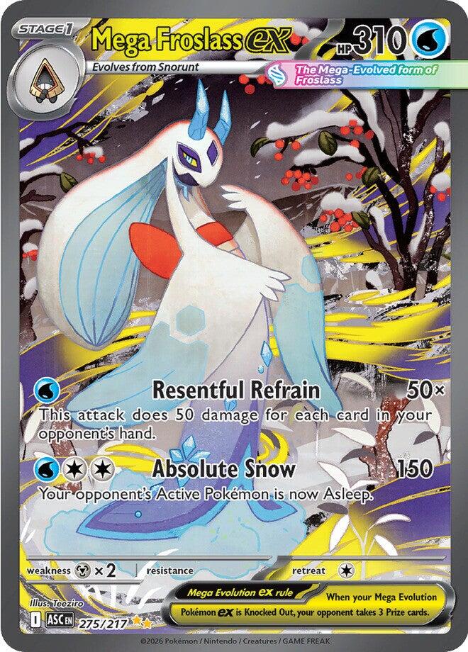 Mega Froslass ex (275/217) [Mega Evolution: Ascended Heroes] | Anubis Games and Hobby
