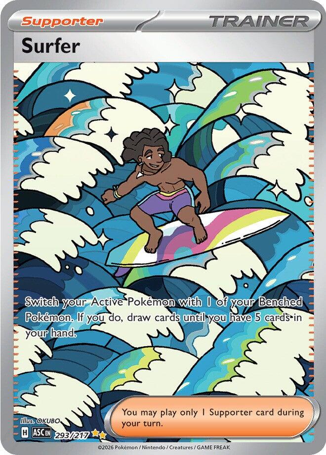 Surfer (293/217) [Mega Evolution: Ascended Heroes] | Anubis Games and Hobby