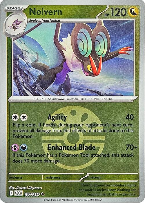 Noivern (157/217) (Friend Ball) [Mega Evolution: Ascended Heroes] | Anubis Games and Hobby