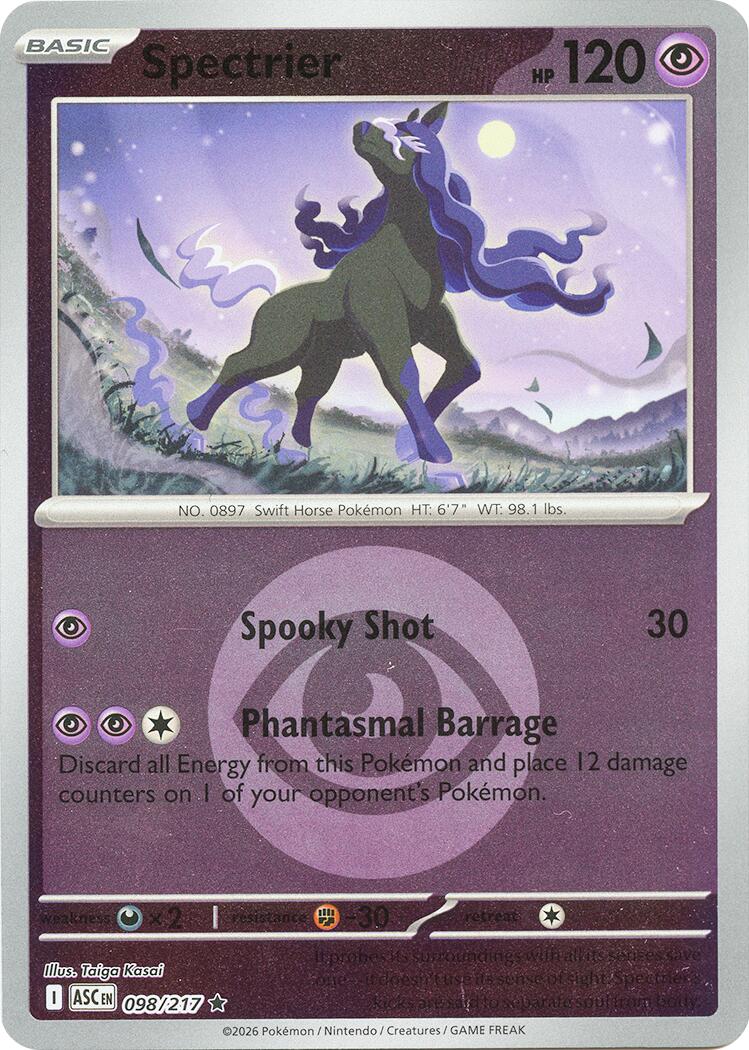 Spectrier (098/217) (Energy Symbol Pattern) [Mega Evolution: Ascended Heroes] | Anubis Games and Hobby