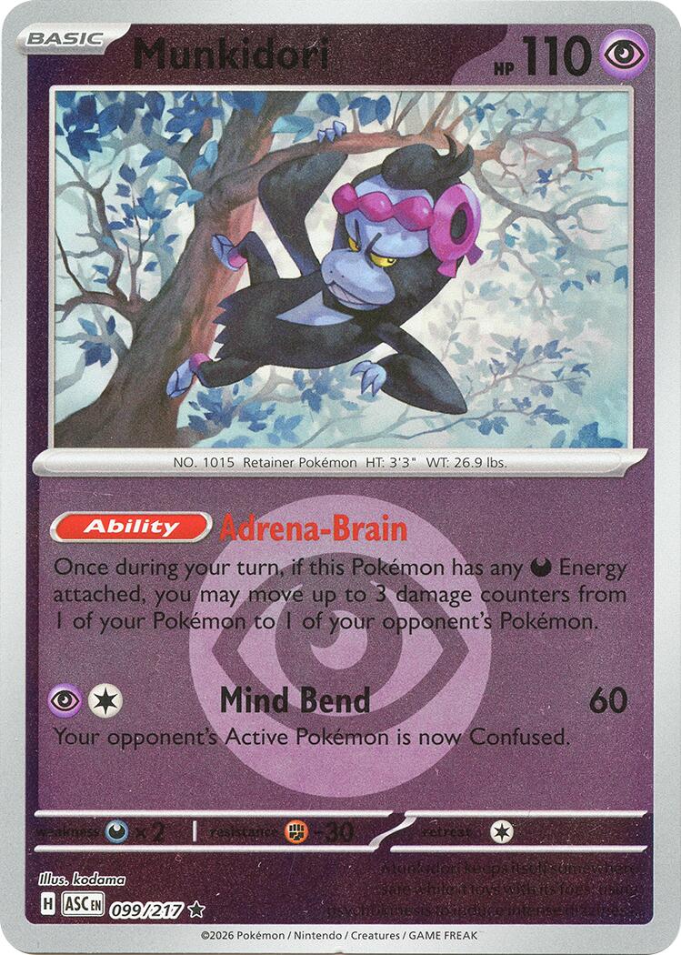 Munkidori (099/217) (Energy Symbol Pattern) [Mega Evolution: Ascended Heroes] | Anubis Games and Hobby