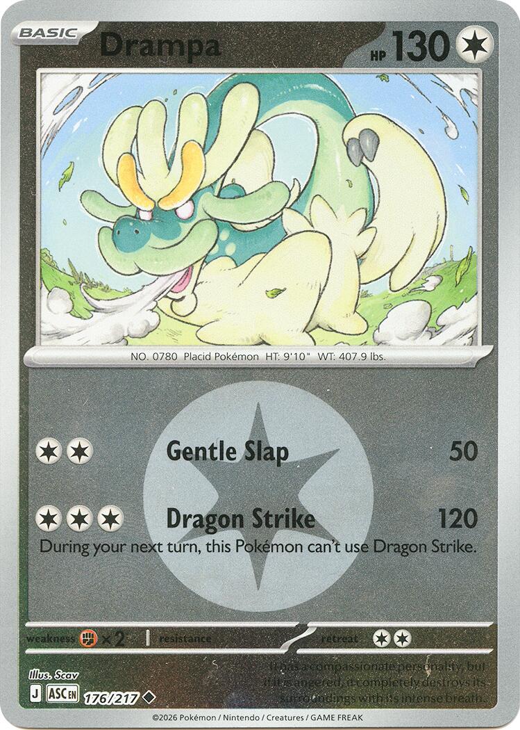 Drampa (176/217) (Energy Symbol Pattern) [Mega Evolution: Ascended Heroes] | Anubis Games and Hobby