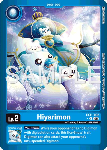 Hiyarimon [EX11-002] (Limited Foil) [Dawn of Liberator] | Anubis Games and Hobby