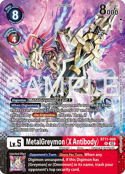 MetalGreymon [BT11-069] (X Antibody) (Event Pack 9) [Dimensional Phase] | Anubis Games and Hobby