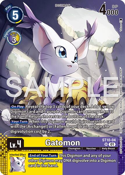 Gatomon [ST10-04] (Event Pack 9) [Starter Deck: Parallel World Tactician] | Anubis Games and Hobby