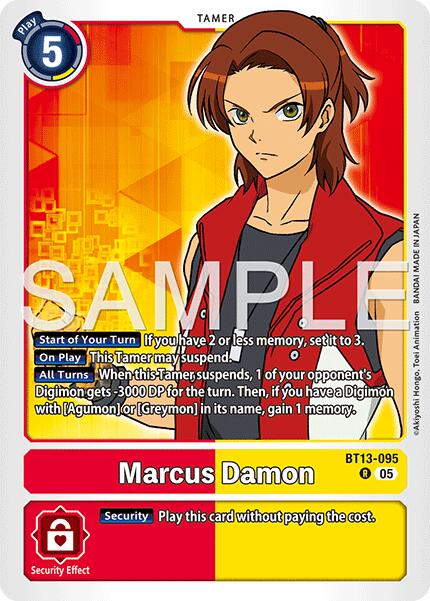 Marcus Damon [BT13-095] [Advanced Booster Digimon Generation] | Anubis Games and Hobby