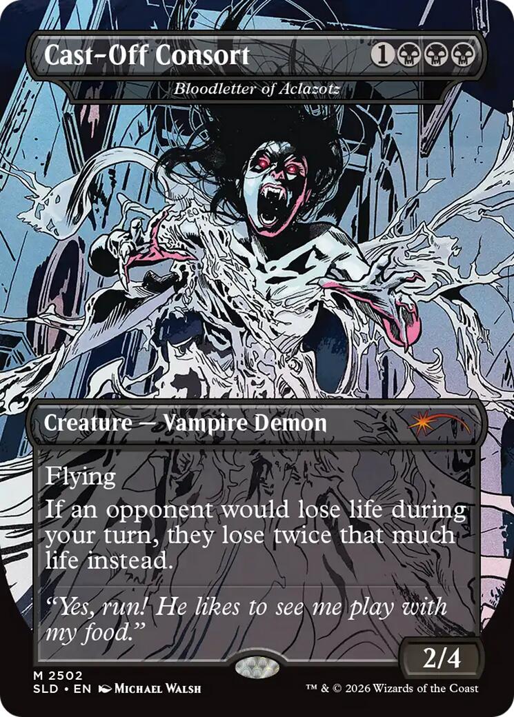 Cast-Off Consort - Bloodletter of Aclazotz [Secret Lair Drop Series] | Anubis Games and Hobby