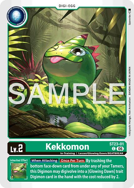 Kekkomon [ST23-01] [Starter Deck: Beatbreak] | Anubis Games and Hobby