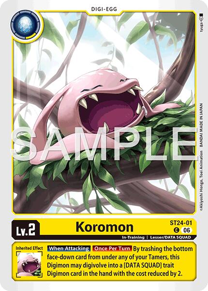Koromon [ST24-01] [Starter Deck: Data Squad] | Anubis Games and Hobby